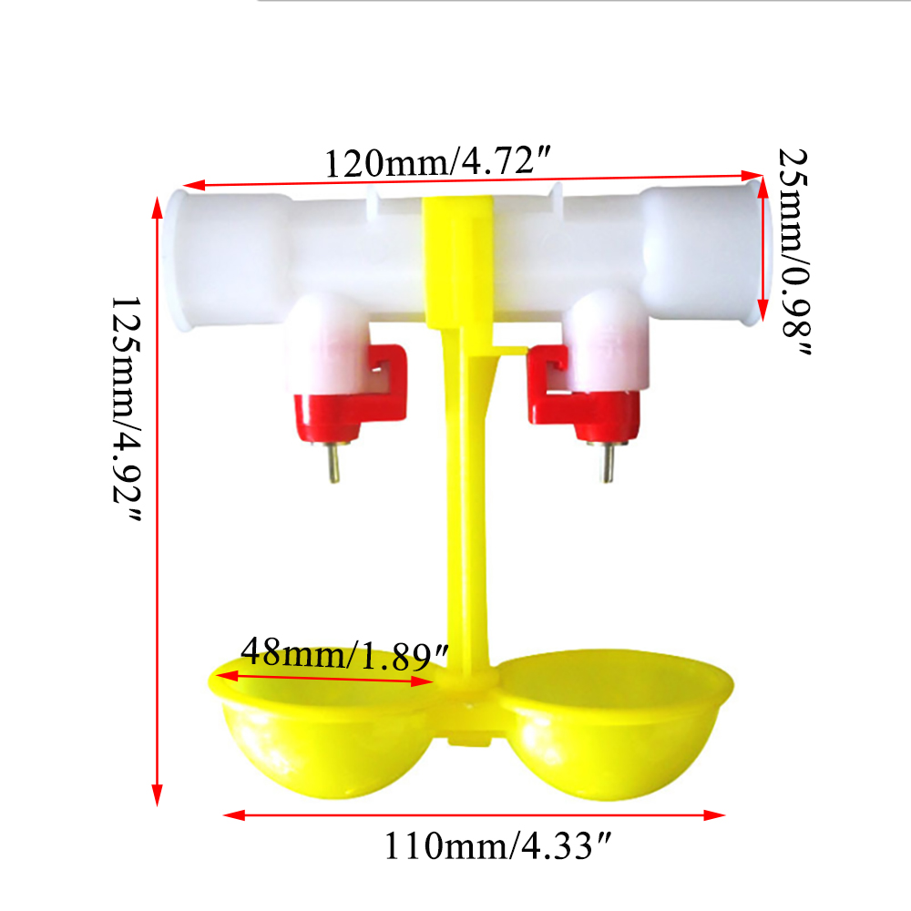 Chicken Nipple Drinker - Otomatik Tavuk Broiler Kümes Hayvanları Nipelli