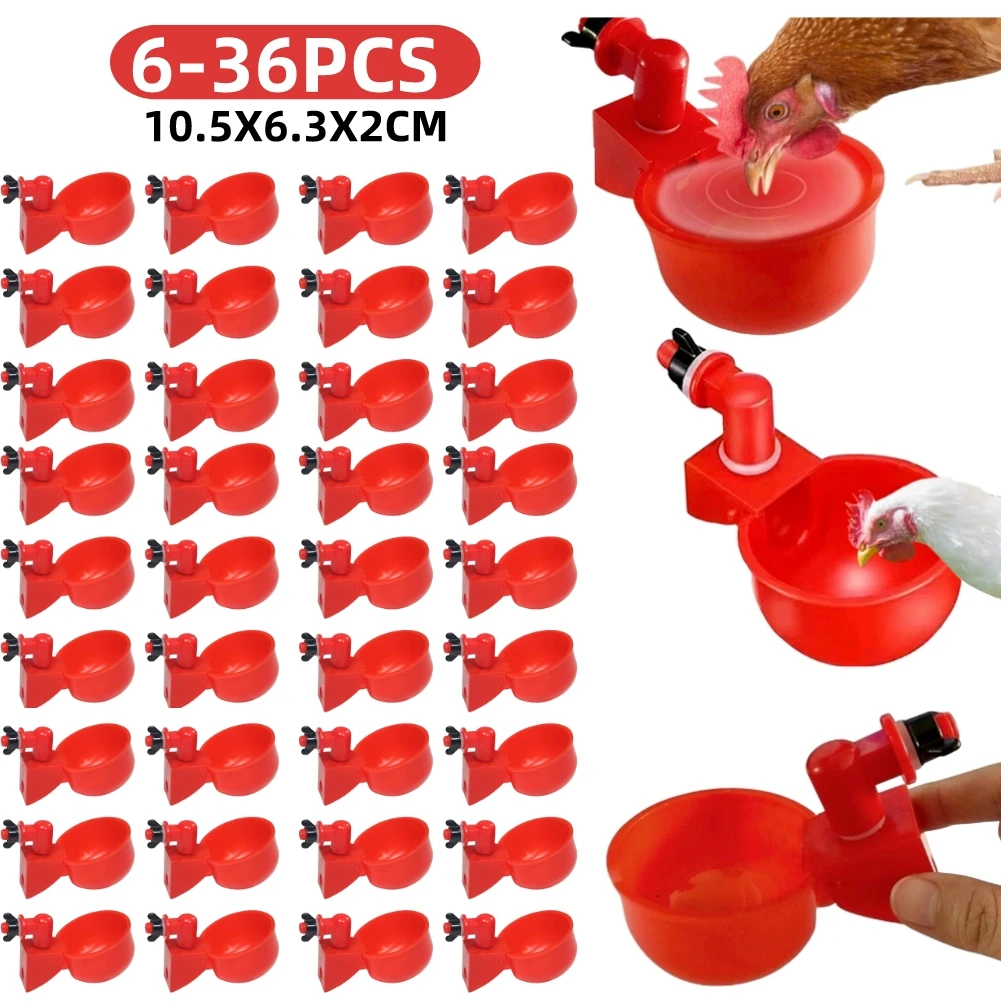 6-36 adet tavuk ördek içme bar - Chicken Nipple Drinker incelemesi ve fiyatı